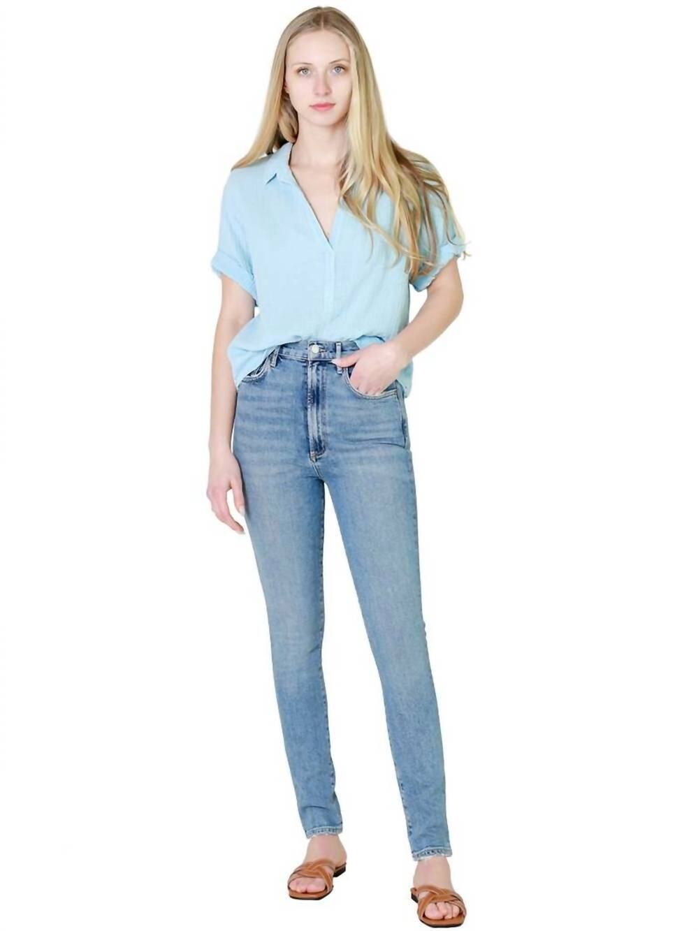 AGOLDE Pinch Waist Skinny Jean Torrent 29 NWT Modern Classic Elevated Basic Chic